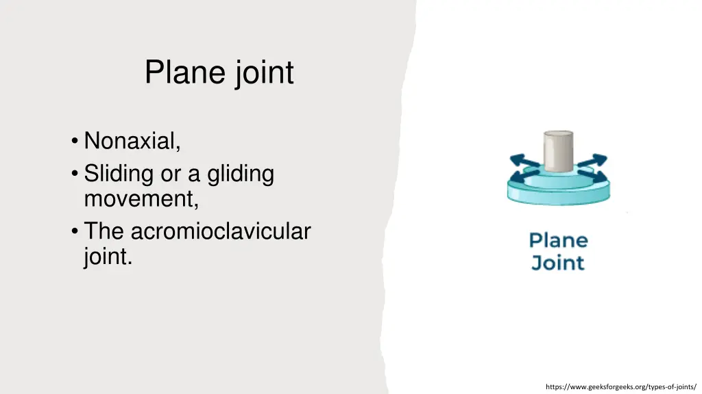 plane joint