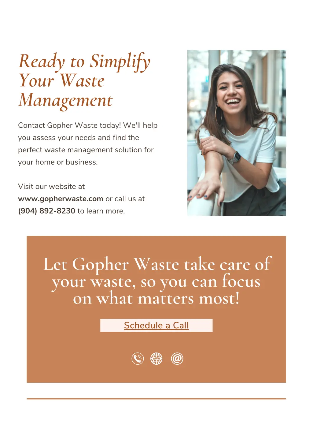 ready to simplify your waste management