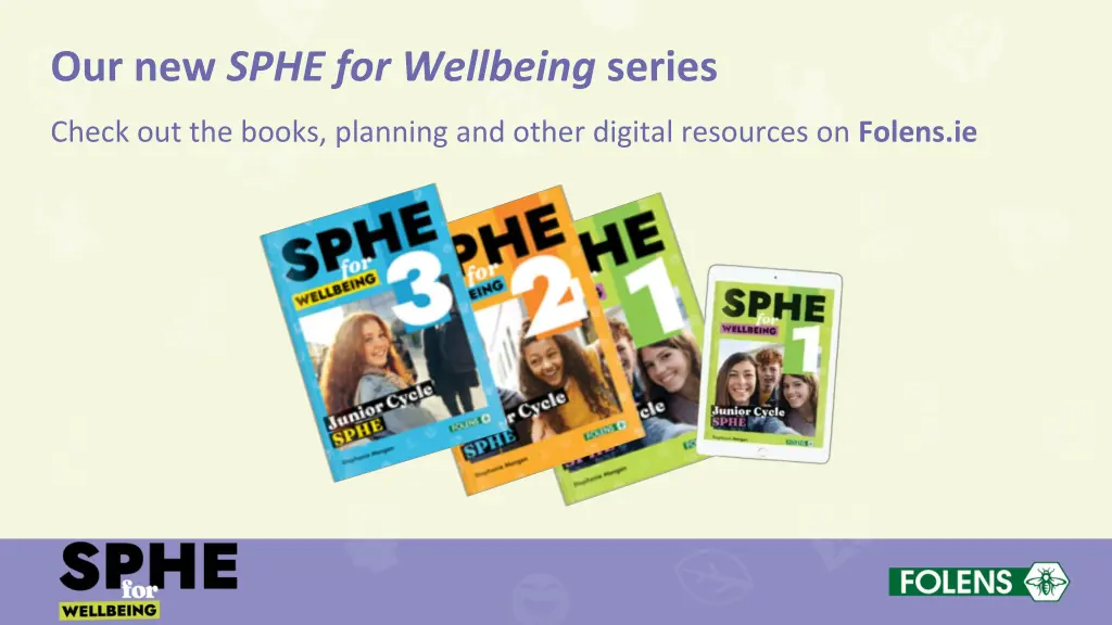 our new sphe for wellbeing series