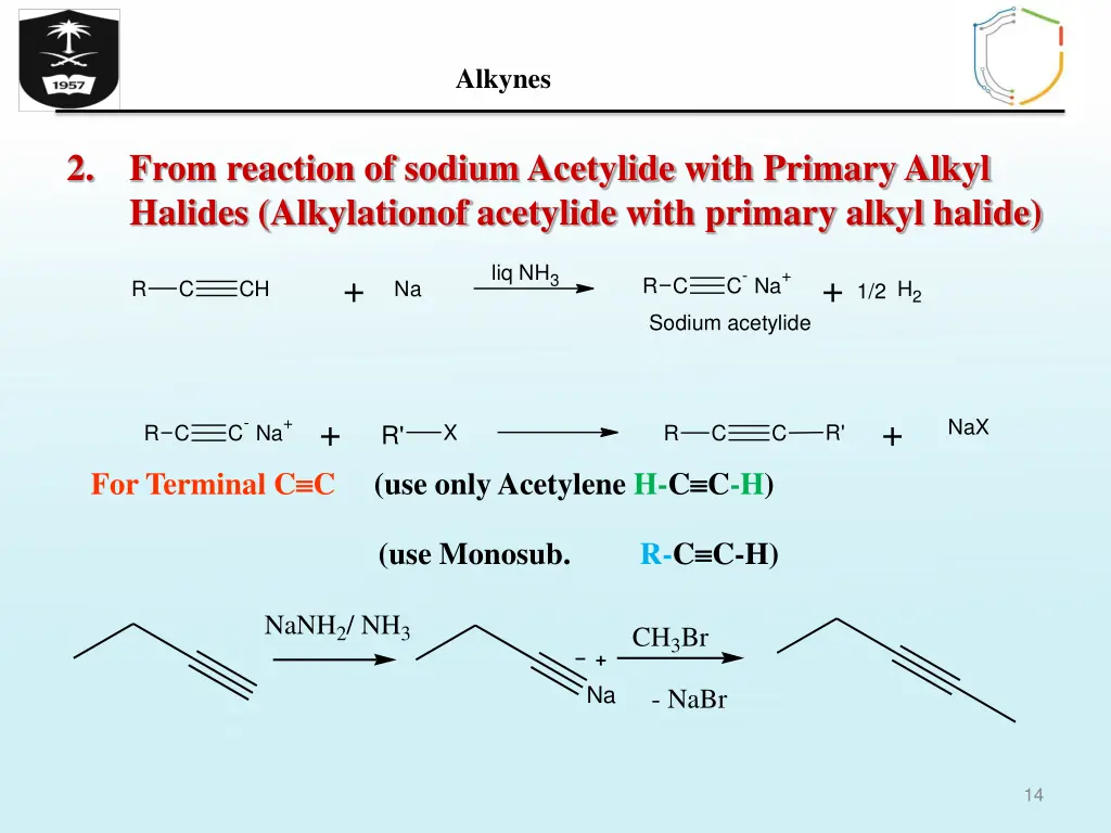 alkynes 12