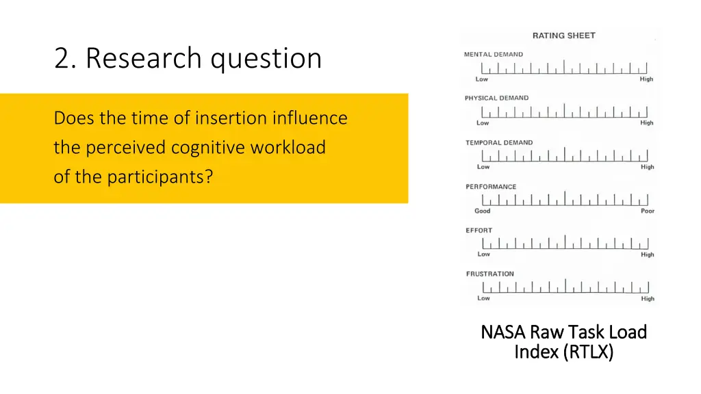 2 research question