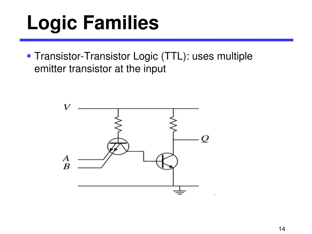 logic families 10