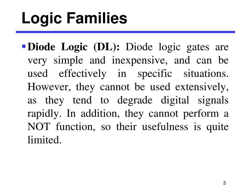 logic families 2