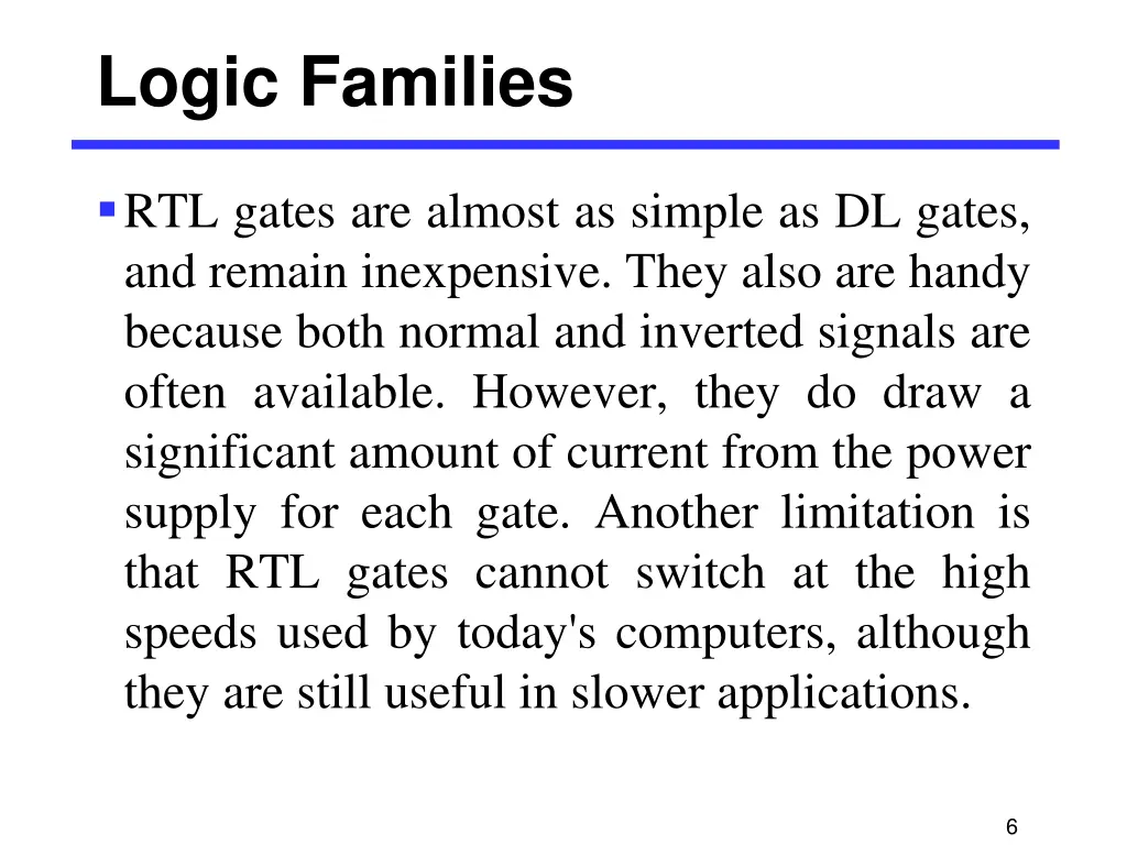 logic families 4