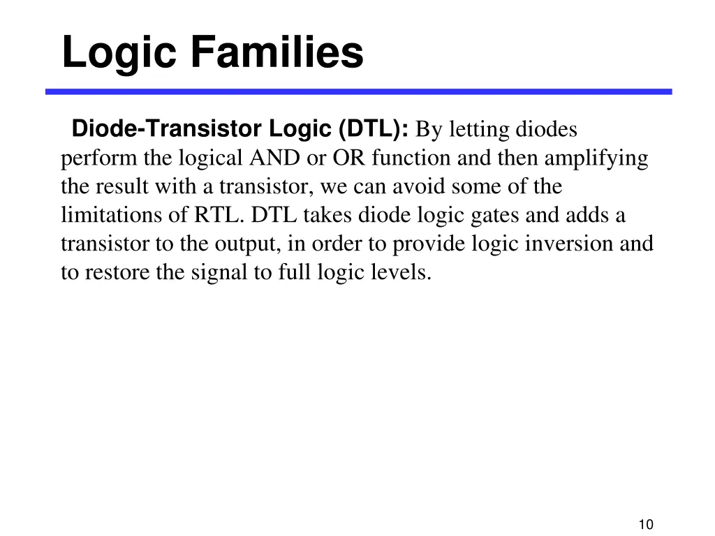 logic families 6