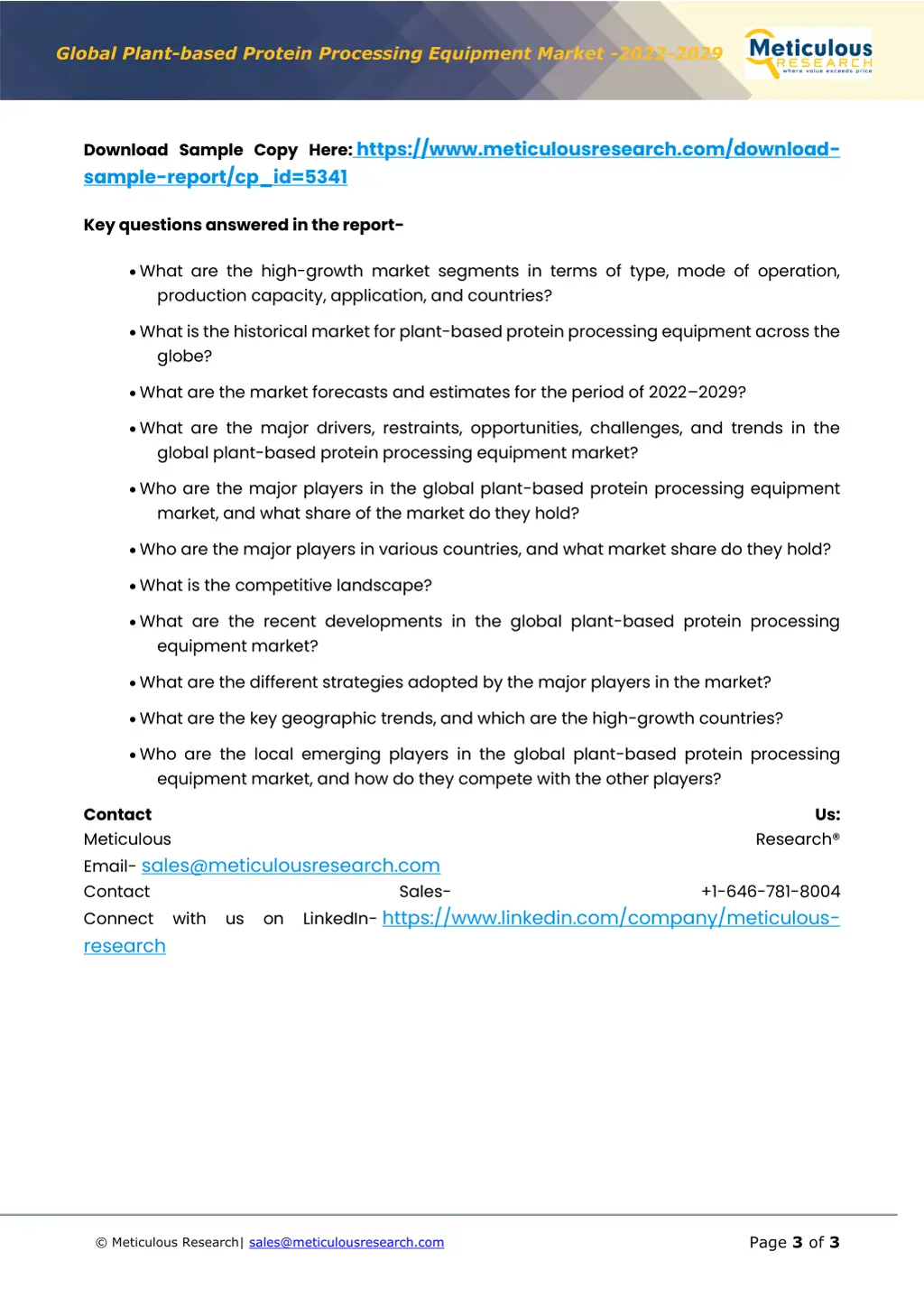 global plant based protein processing equipment 2