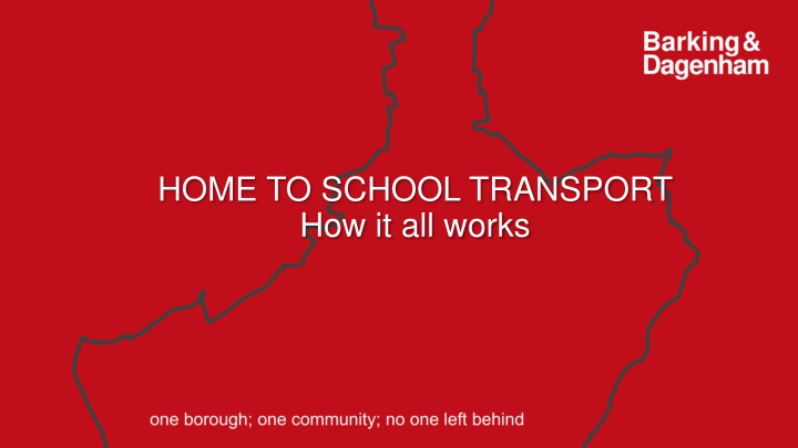 home to school transport how it all works
