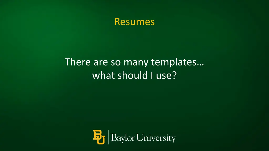 resumes