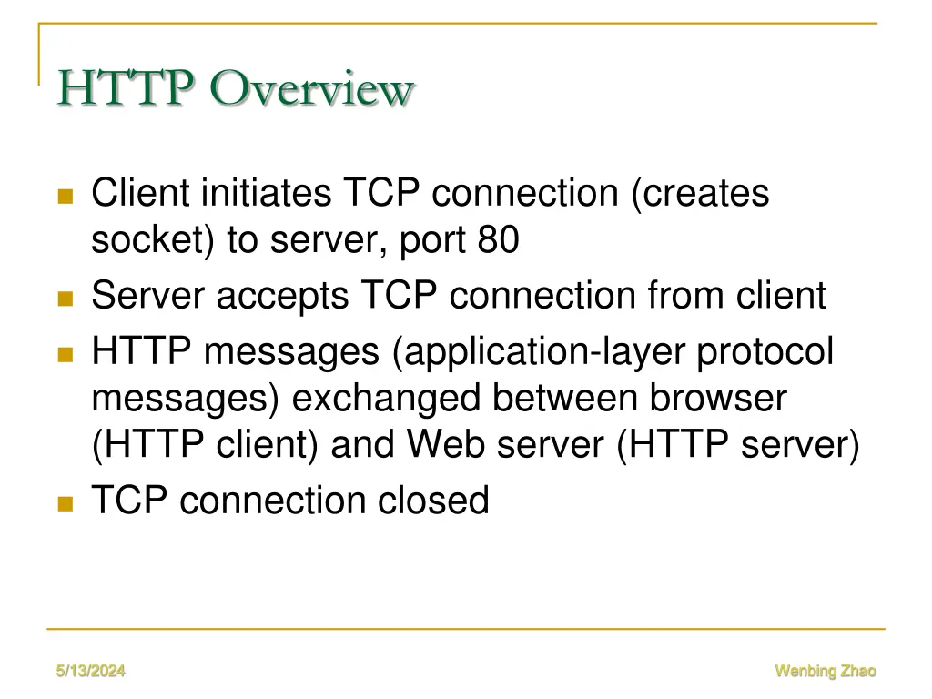 http overview 1