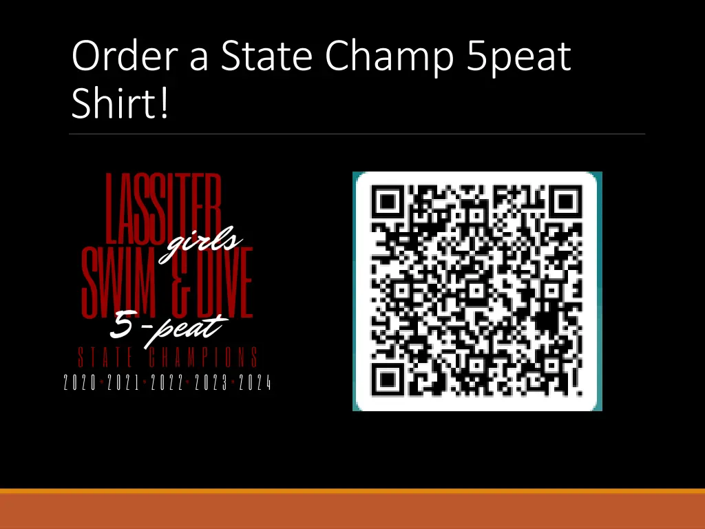 order a state champ 5peat shirt