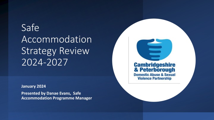 safe accommodation strategy review 2024 2027