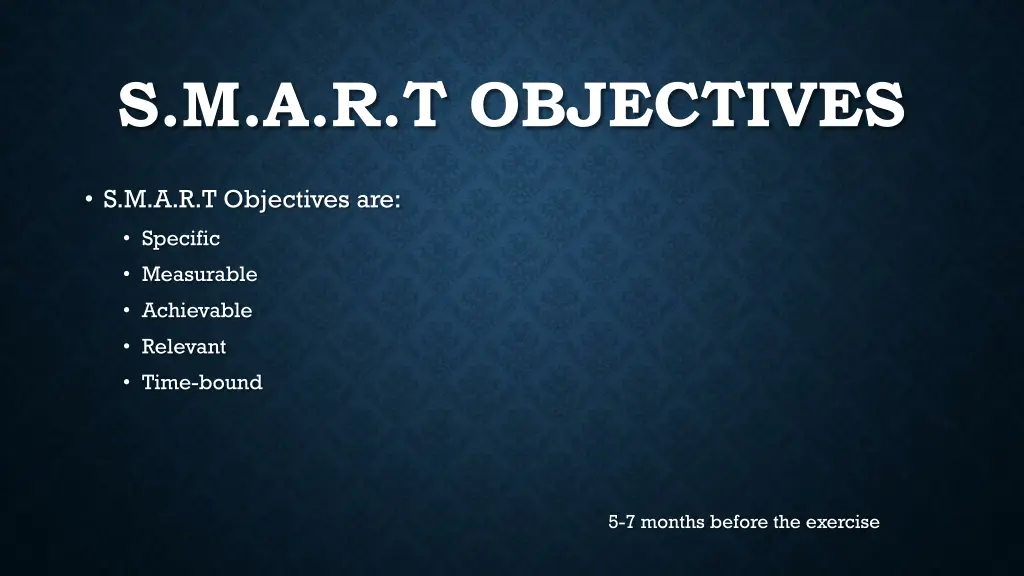 s m a r t objectives 2