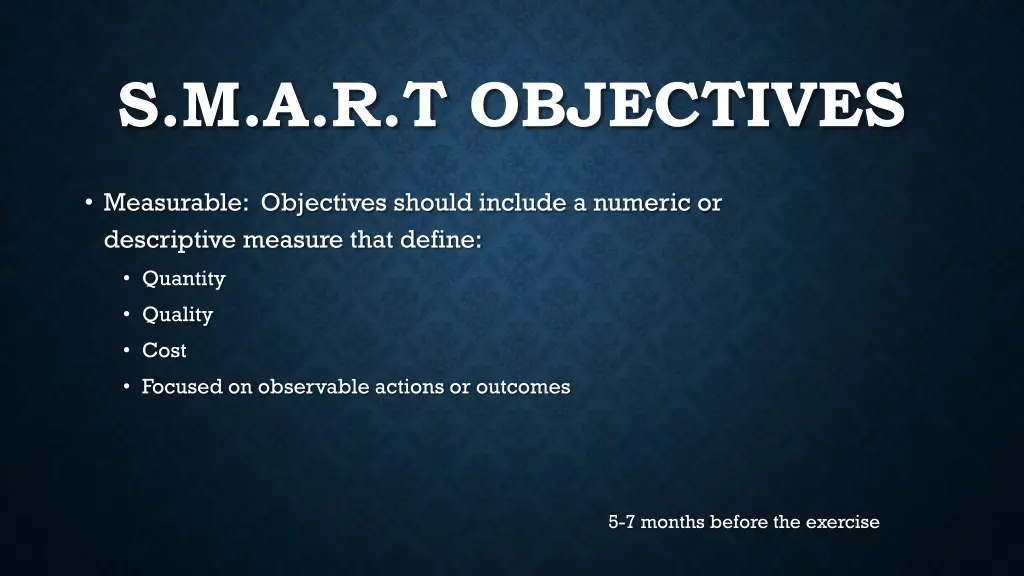 s m a r t objectives 4