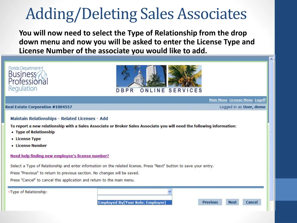 adding deleting sales associates 4