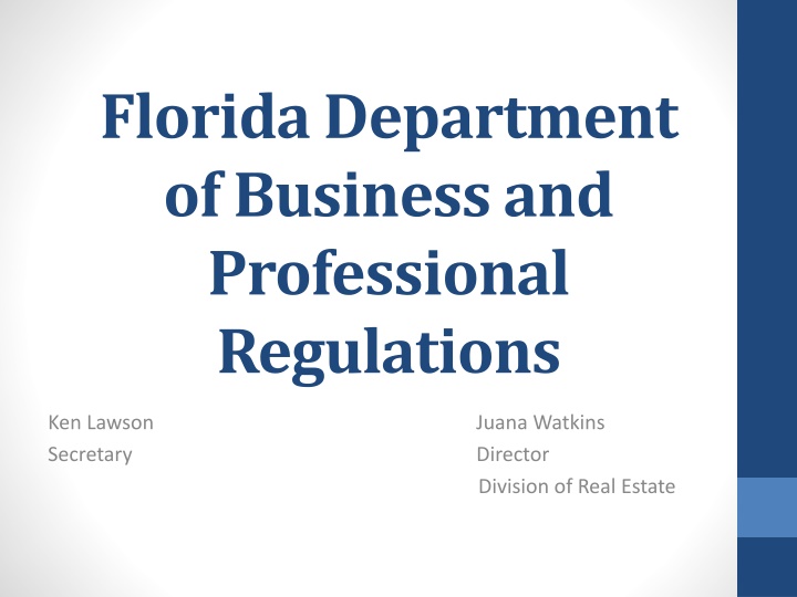 florida department of business and professional