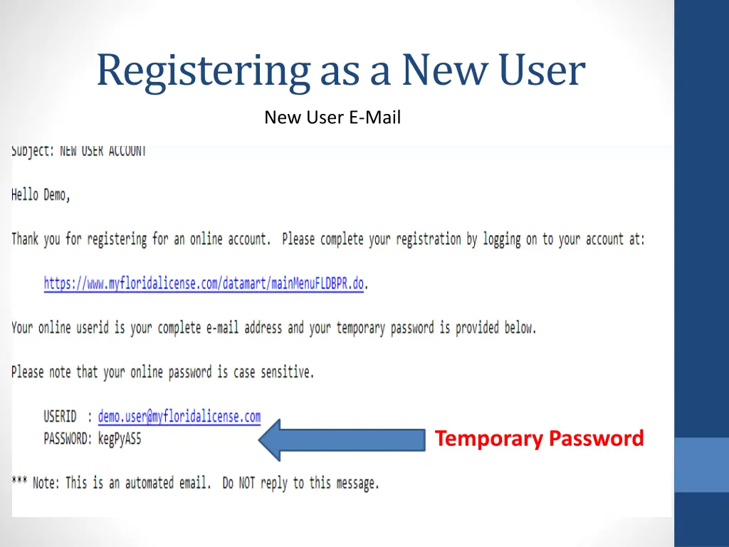 registering as a new user 3
