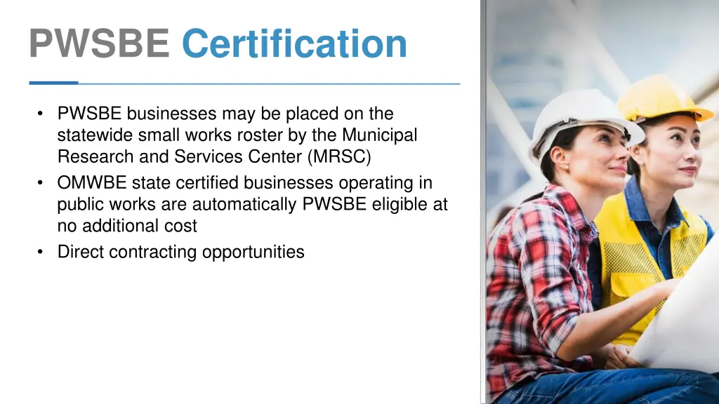 pwsbe certification