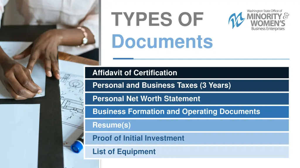 types of documents