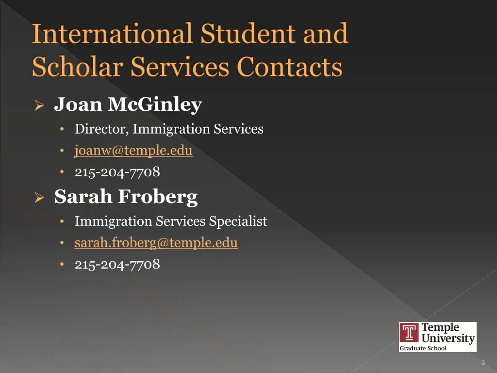 international student and scholar services