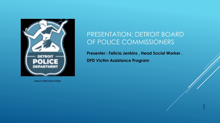 presentation detroit board of police commissioners