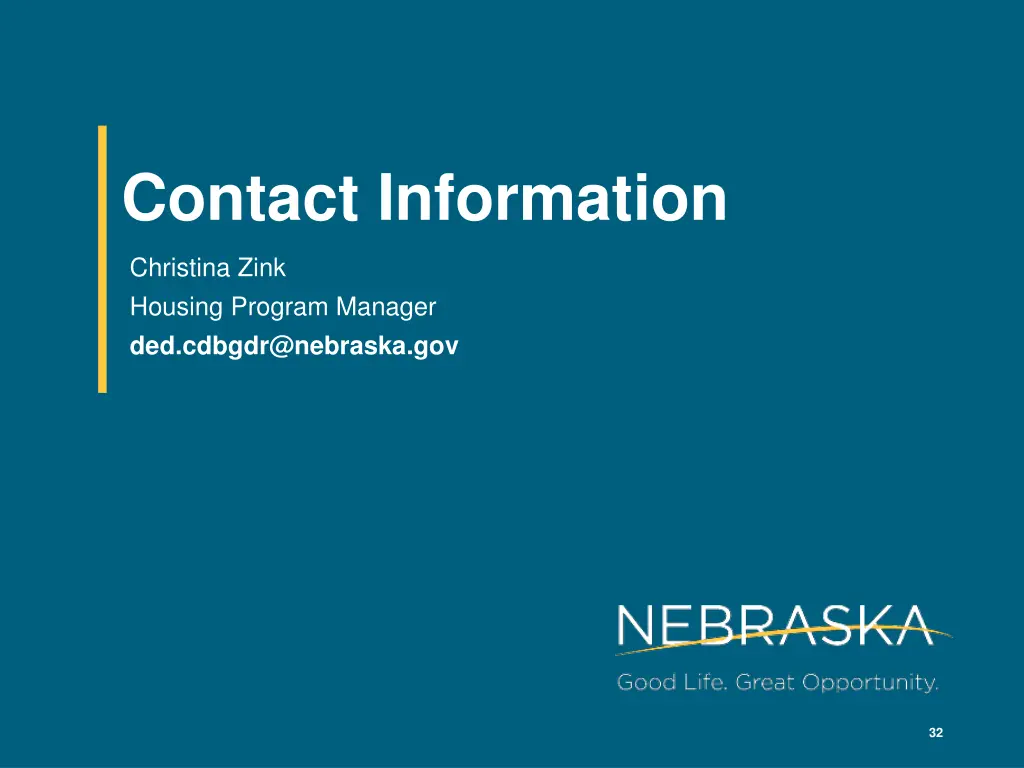 contact information