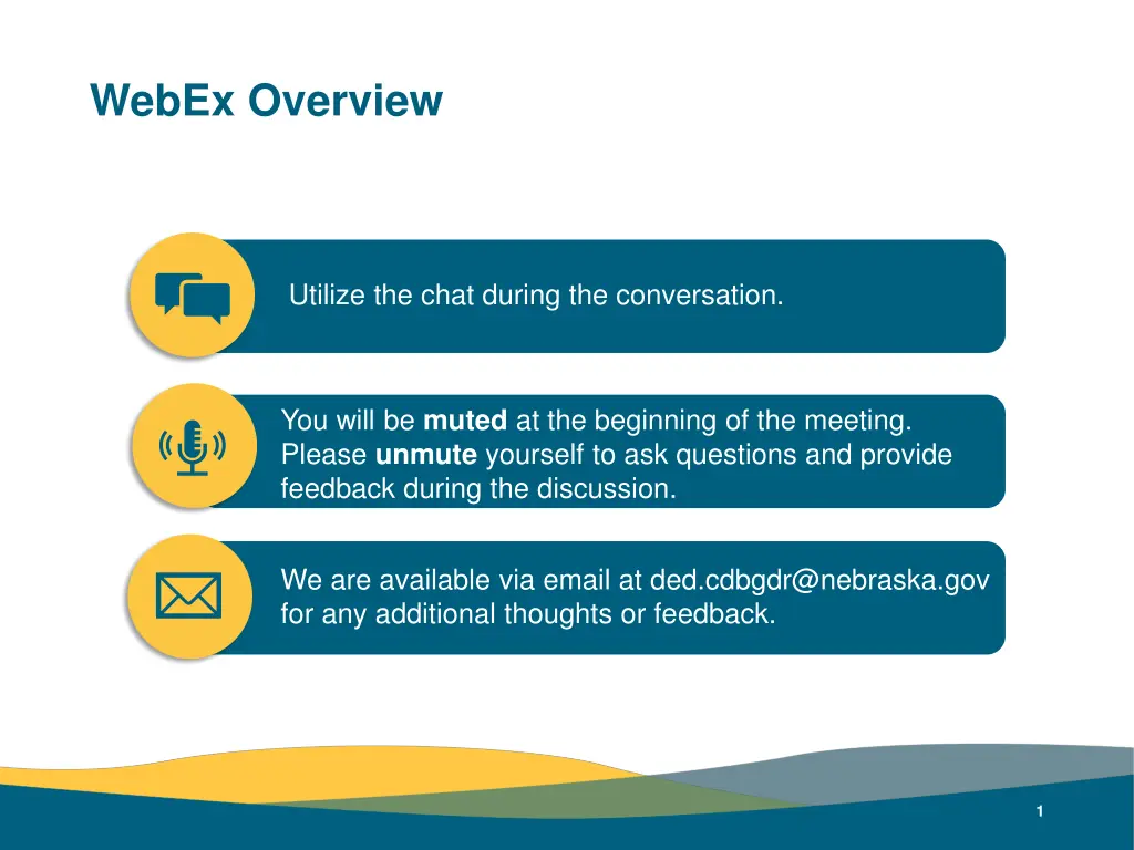 webex overview