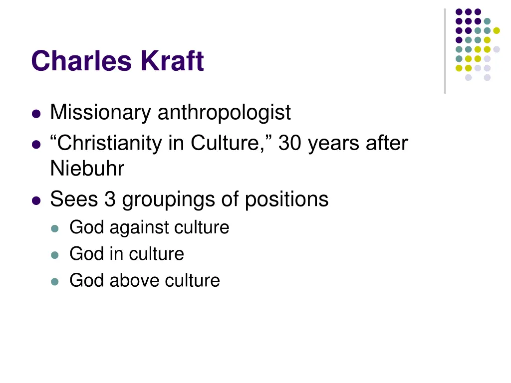 charles kraft