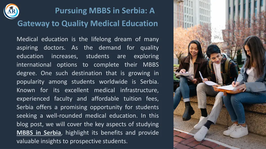 pursuing mbbs in serbia a gateway to quality