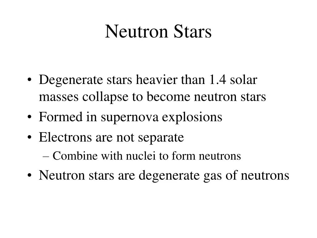 neutron stars 1