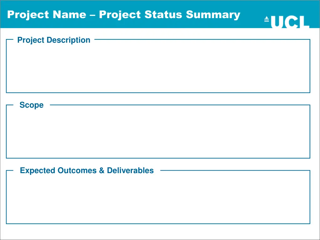 project name project status summary