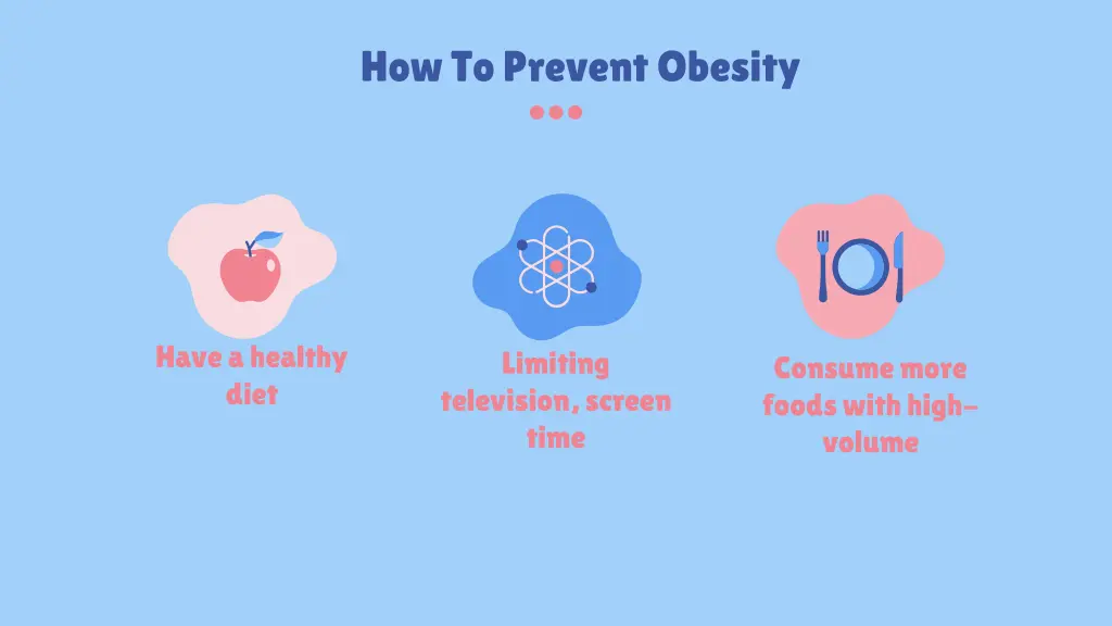 how to prevent obesity