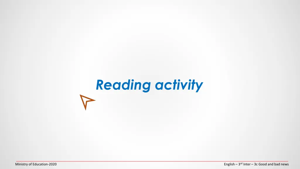 reading activity