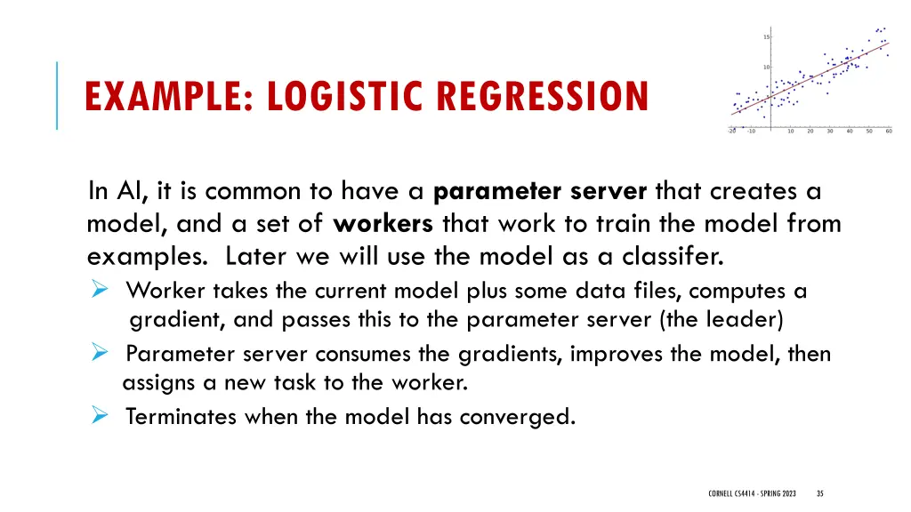 example logistic regression