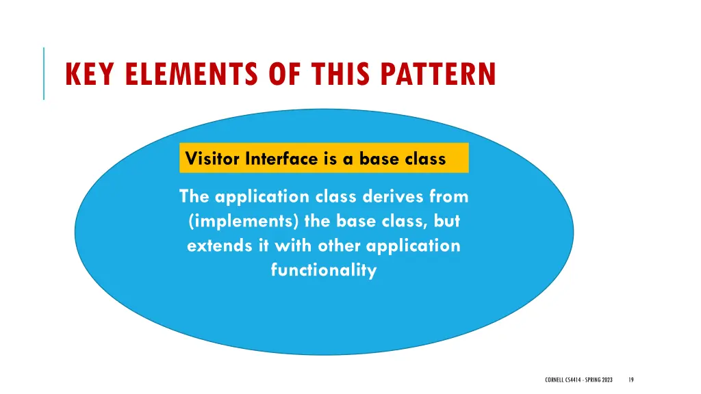 key elements of this pattern 1