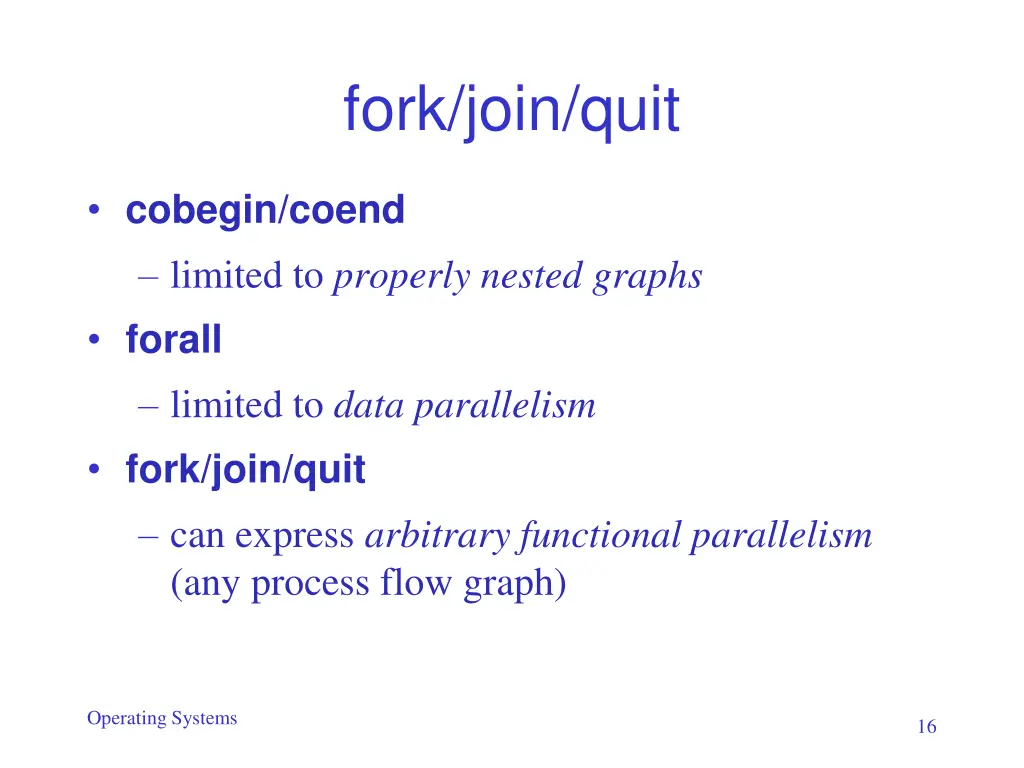 fork join quit