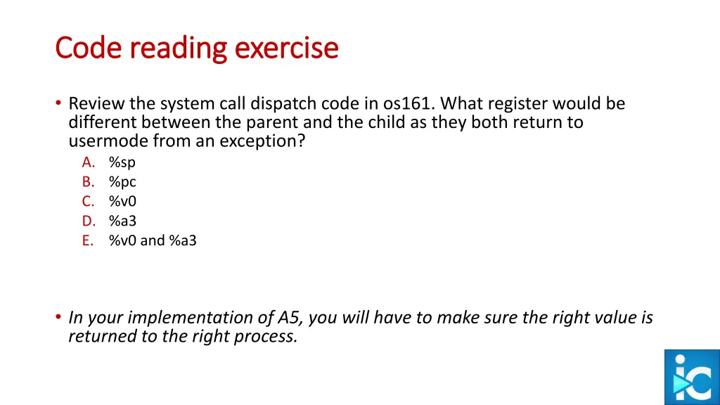 code reading exercise code reading exercise