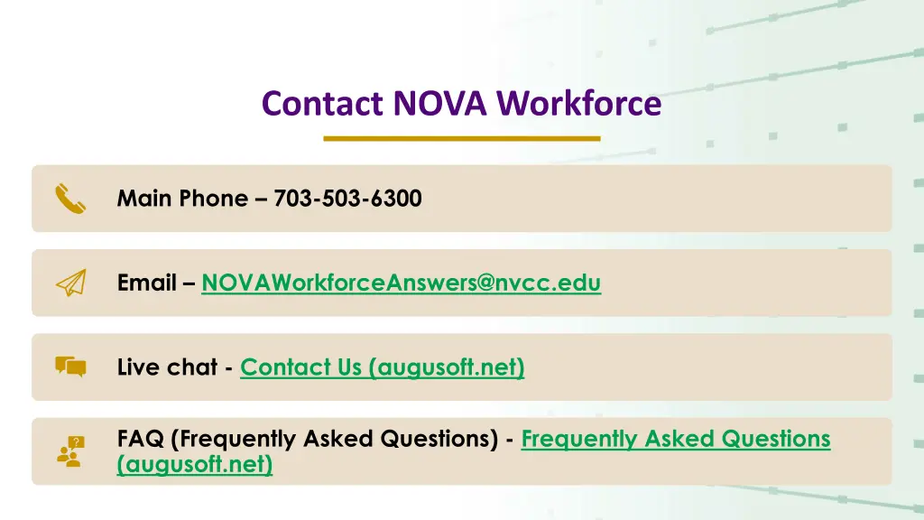 contact nova workforce