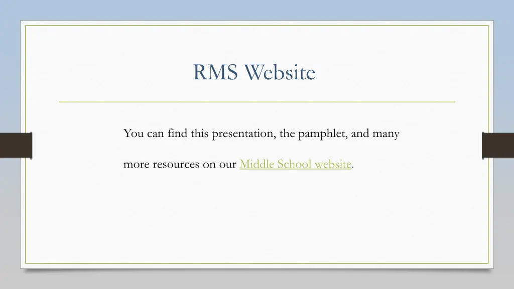 rms website