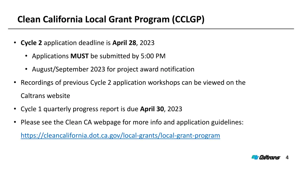 clean california local grant program cclgp