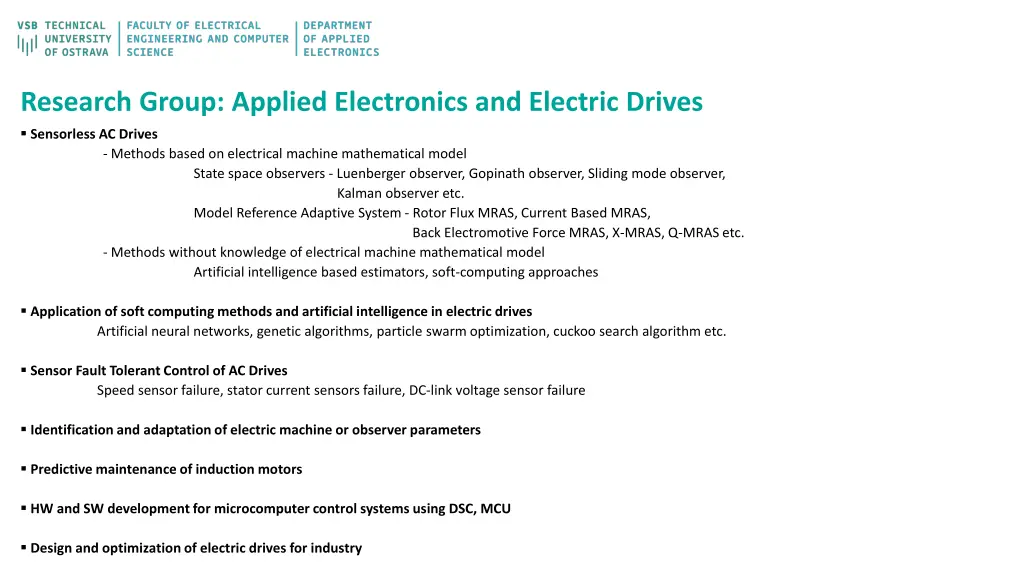 research group applied electronics and electric 1