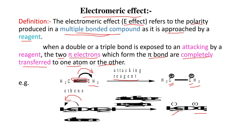 electromeric effect