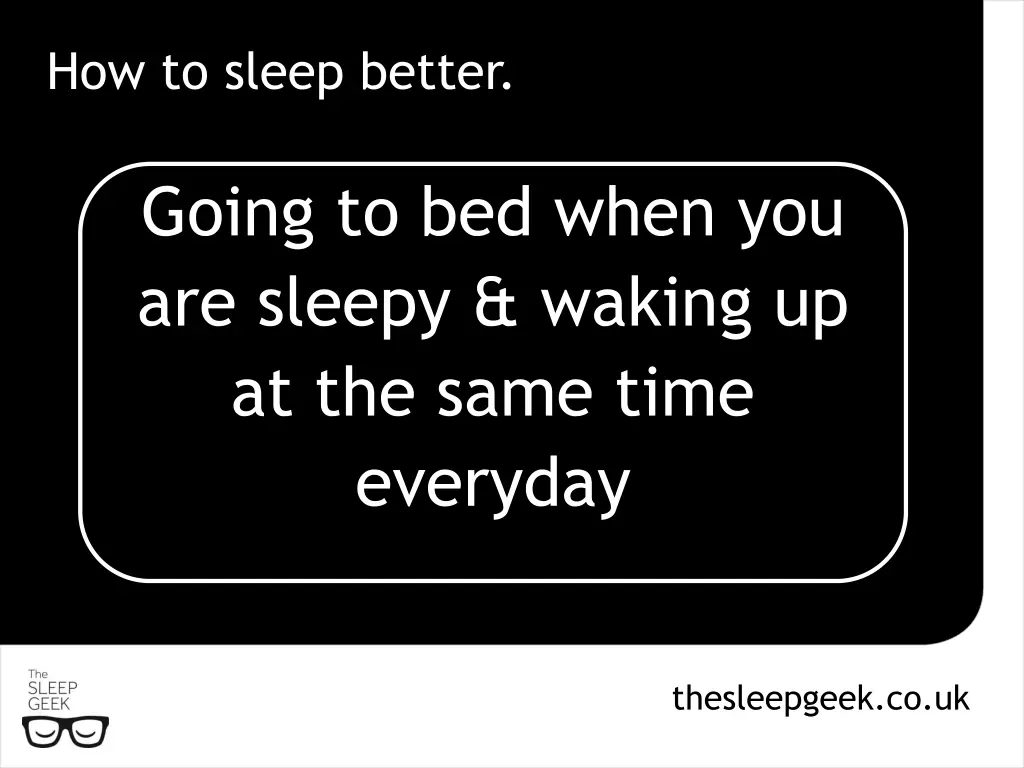 how to sleep better 2