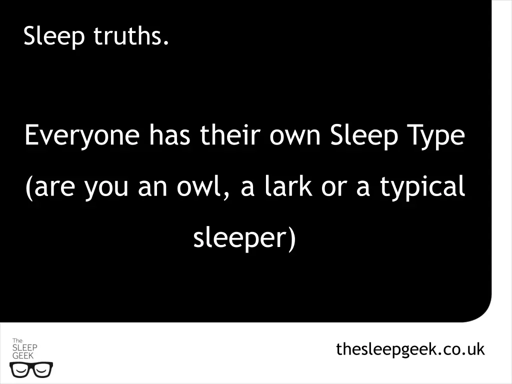 sleep truths 6