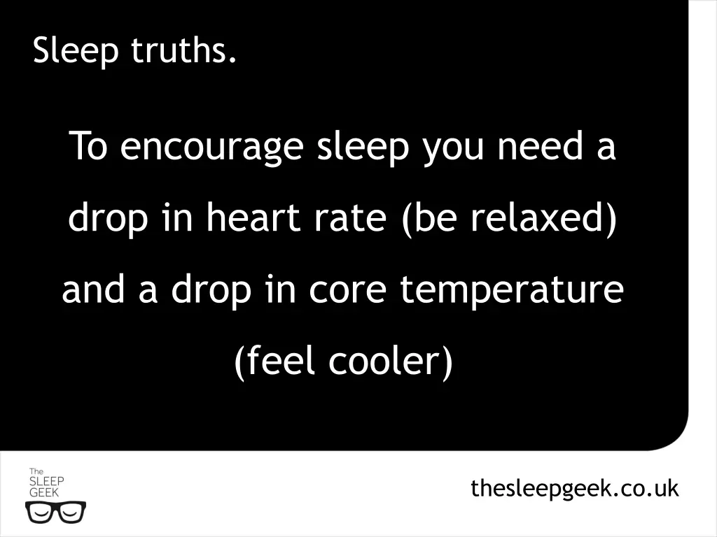 sleep truths