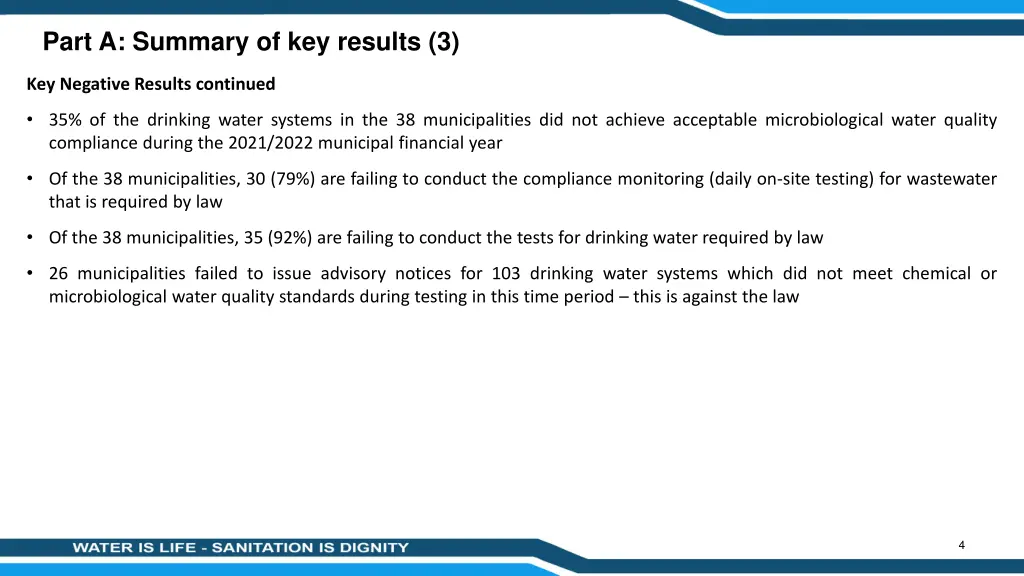 part a summary of key results 3