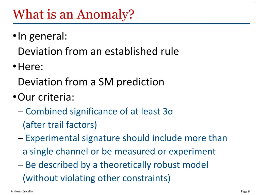 what is an anomaly