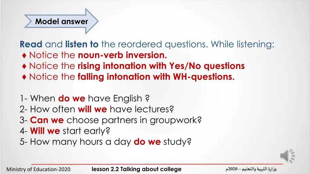 model answer 1