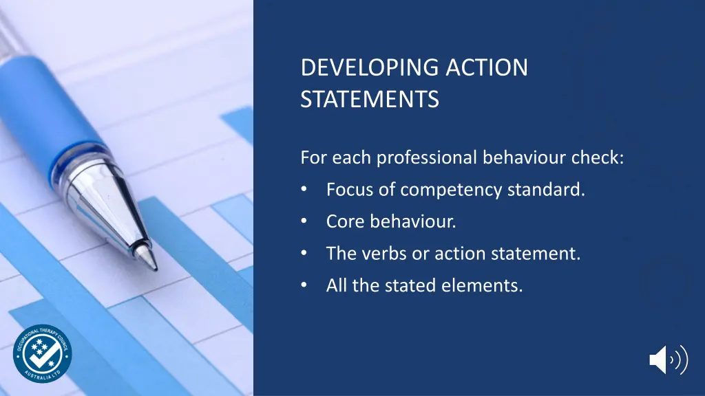 developing action statements