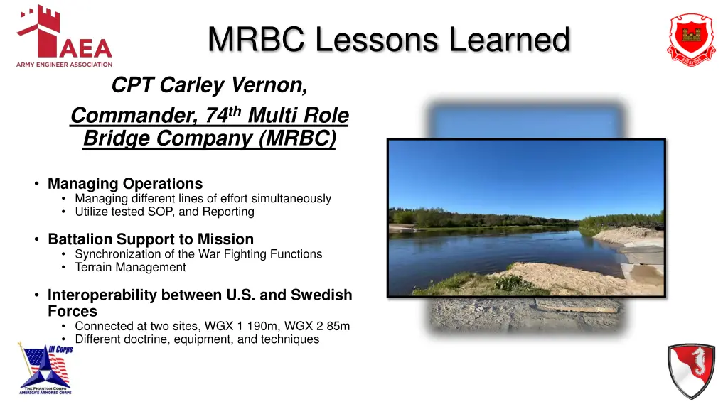 mrbc lessons learned