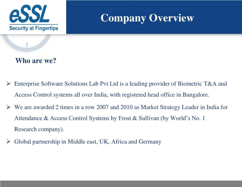 company overview